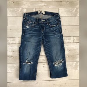 ⭐️ Hollister distressed flare jeans